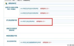 中国人才卫生网成绩查询步骤详解？