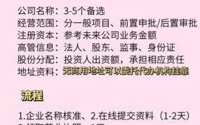 网络科技公司注册流程详解，创业者必读！