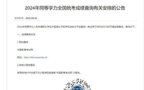 同等学力考试成绩何时公布，查询流程是怎样的？