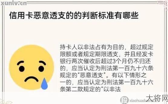 信用卡恶意透支会有什么后果？如何避免？-大将网