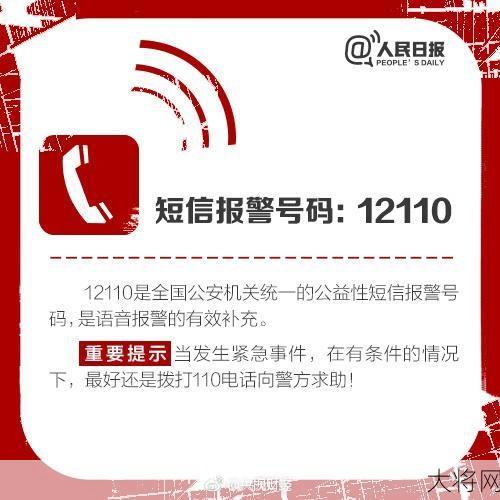 12110短信报警的使用方法是什么？在哪些情况下适用？-大将网