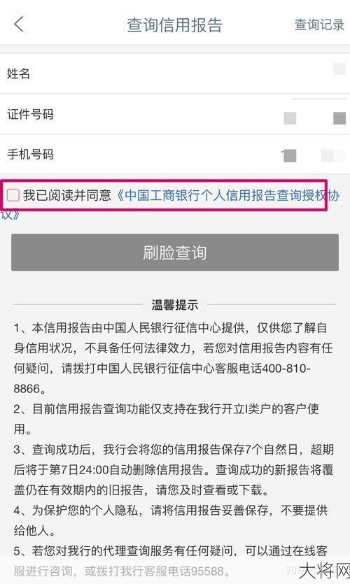 央行征信系统如何查询个人信用报告？需要准备什么材料？-大将网