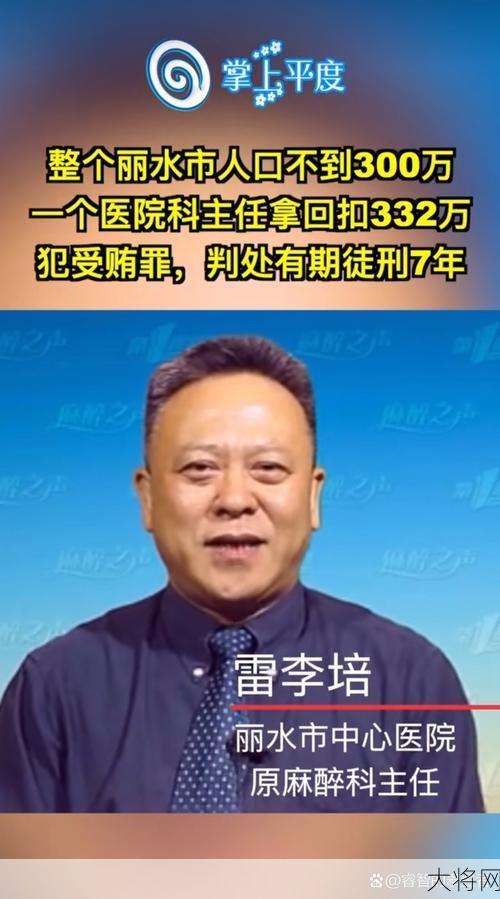 医生自曝收回扣，行业反腐如何加强监管？-大将网