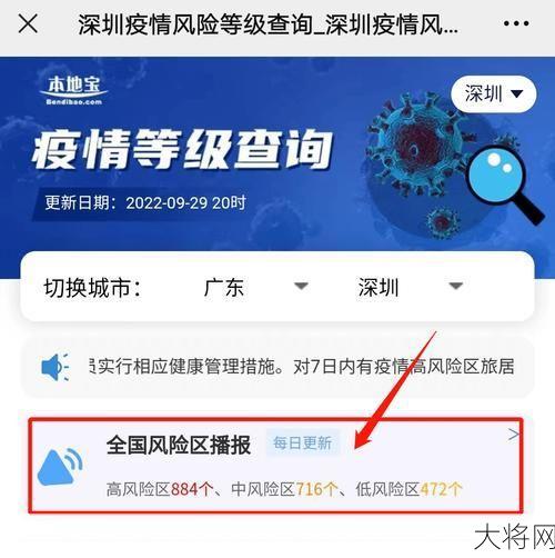 深圳中高风险地区最新动态及防护措施？-大将网