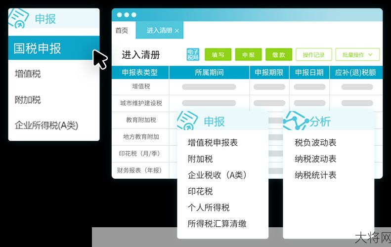 山西地税网上申报系统使用教程-大将网