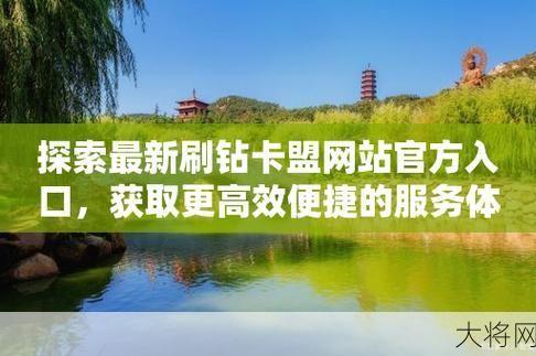 刷钻卡盟排行榜上有哪些优质平台？如何选择？-大将网