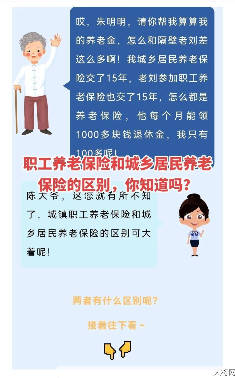 职工与居民养老保险区别在哪里？政策解读-大将网